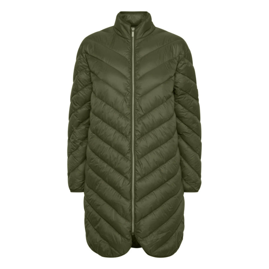 Fransa kevyttoppatakki, vihreä - Moment.fi