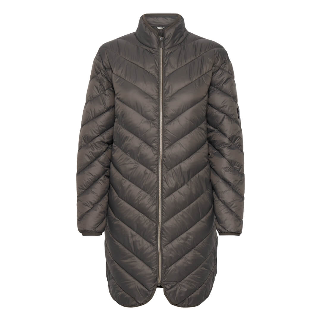 Fransa kevyttoppatakki, harmaa - Moment.fi