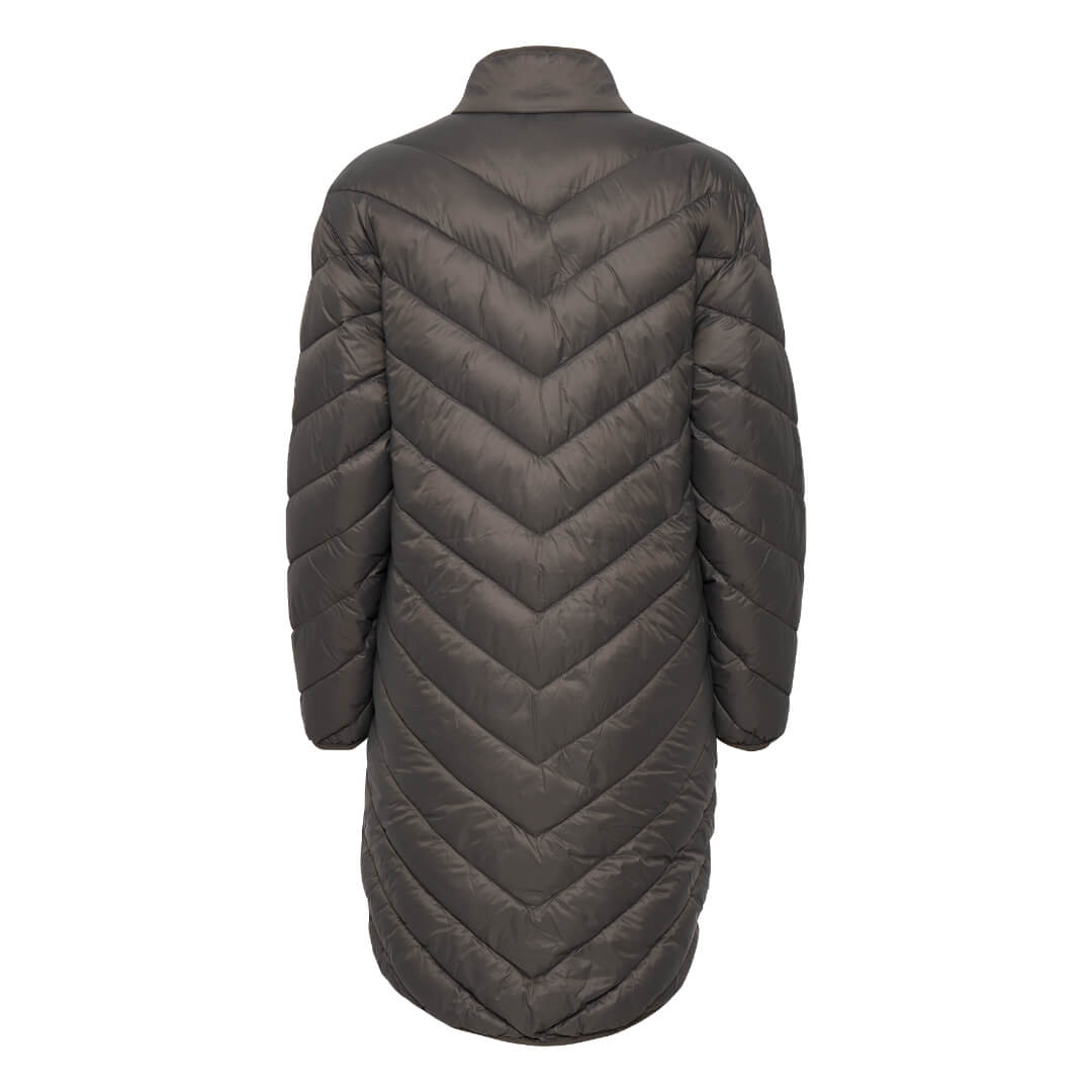 Fransa kevyttoppatakki, harmaa - Moment.fi