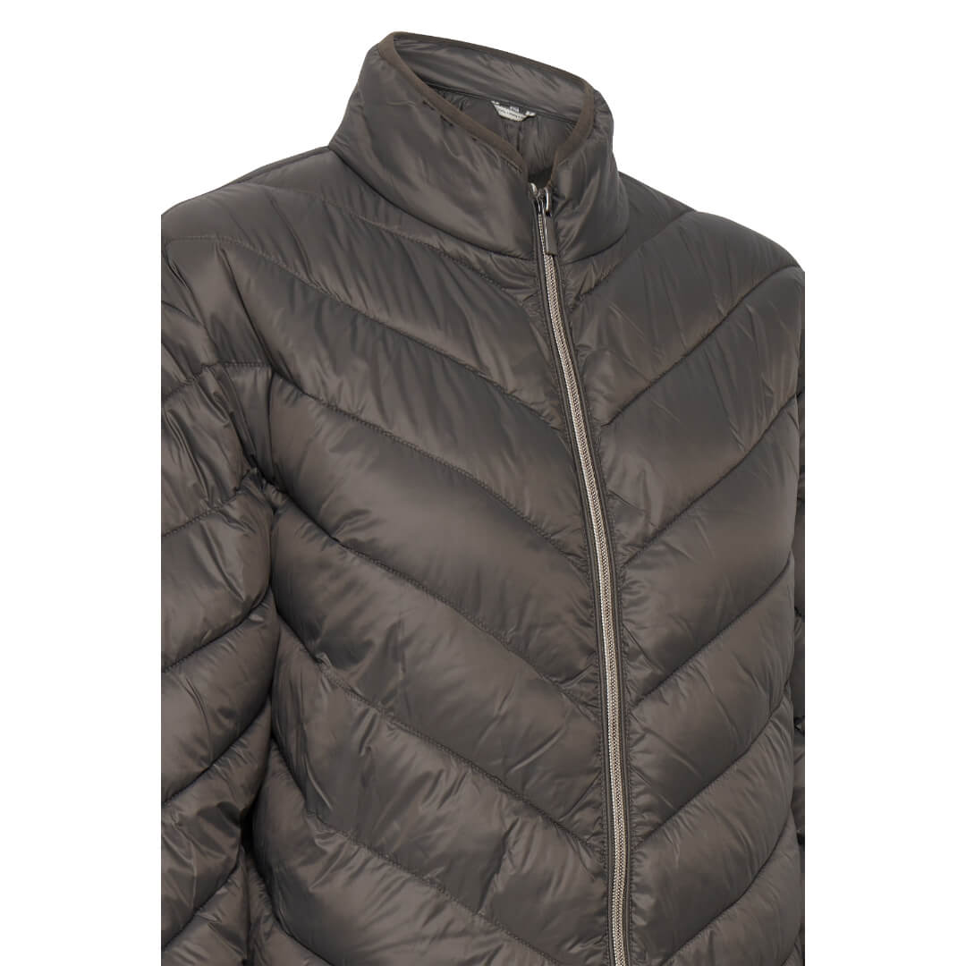 Fransa kevyttoppatakki, harmaa - Moment.fi