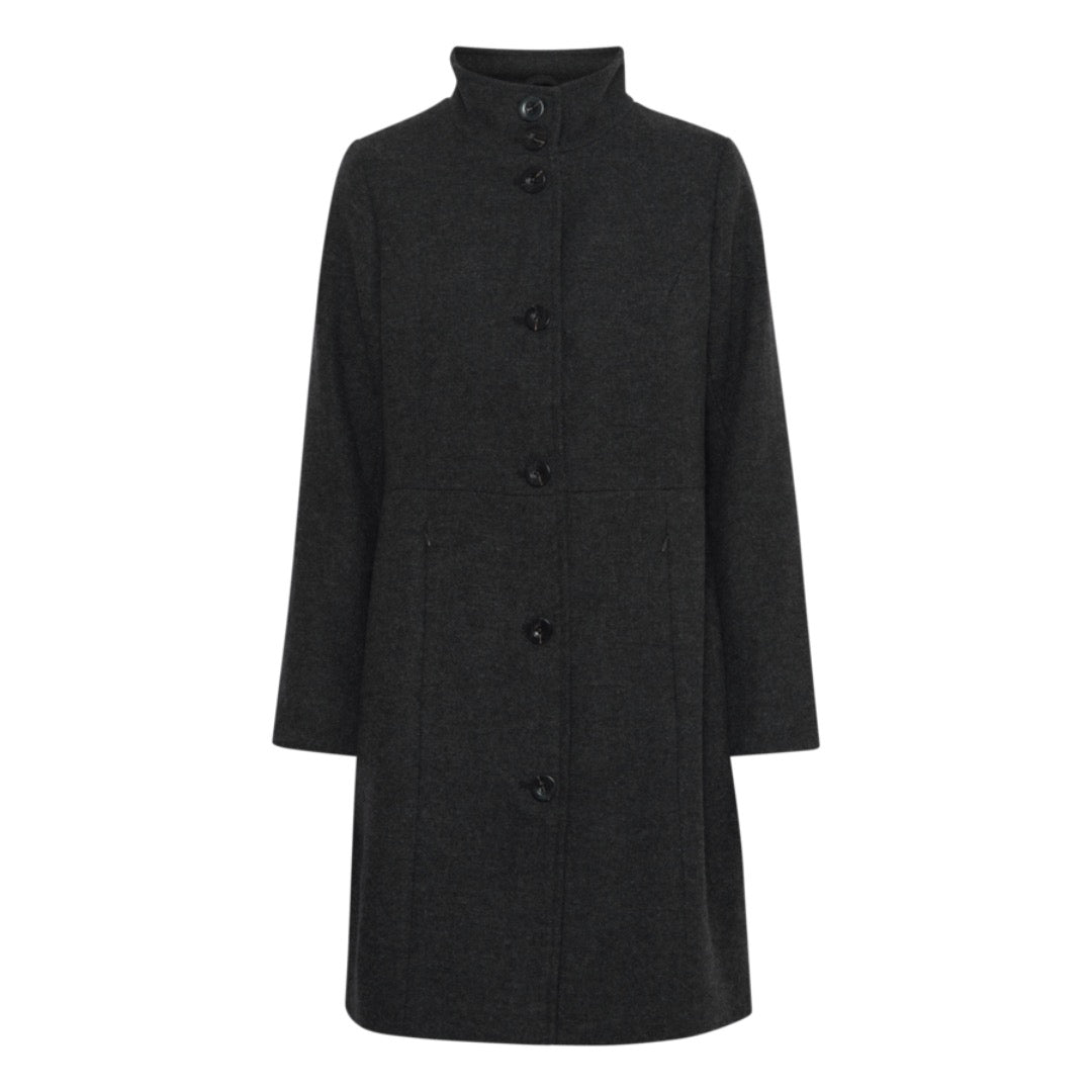 Fransa villakangastakki, harmaa - Moment.fi