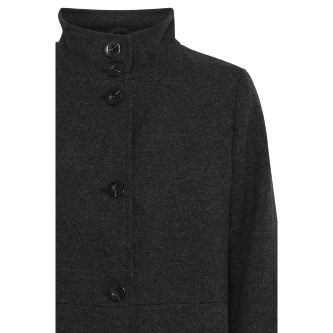 Fransa villakangastakki, harmaa - Moment.fi