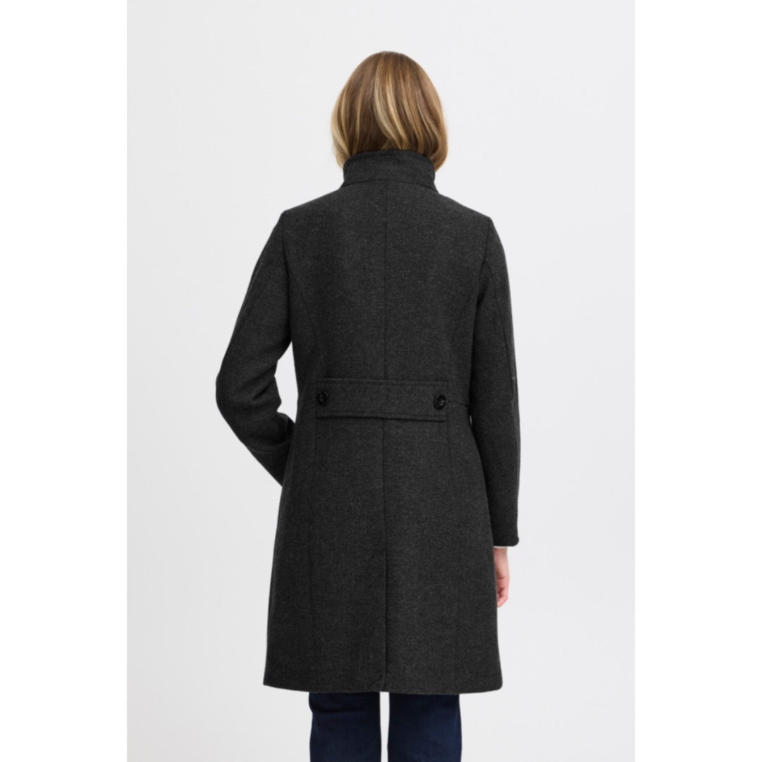 Fransa villakangastakki, harmaa - Moment.fi