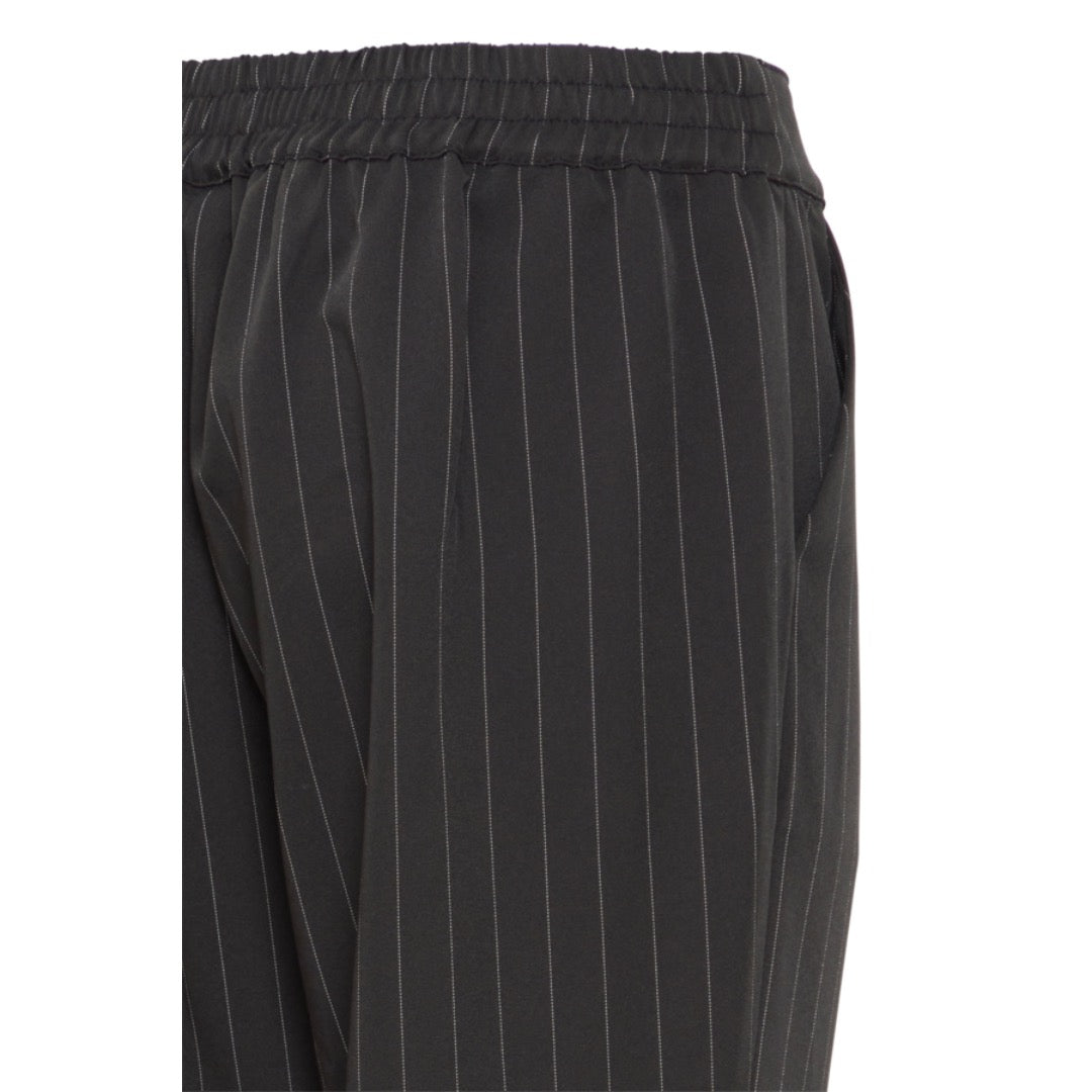 Fransa liituraitahousu, musta - Moment.fi