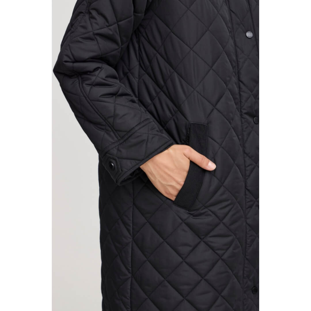 Fransa tikkitakki, musta - Moment.fi