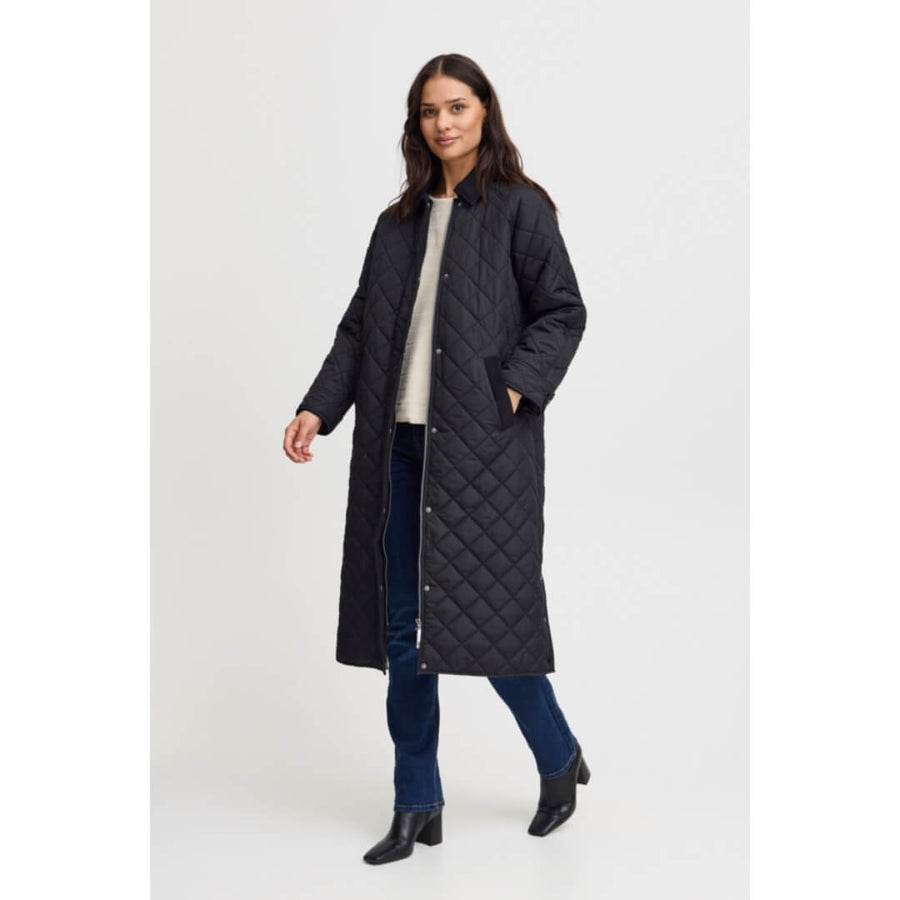 Fransa tikkitakki, musta - Moment.fi