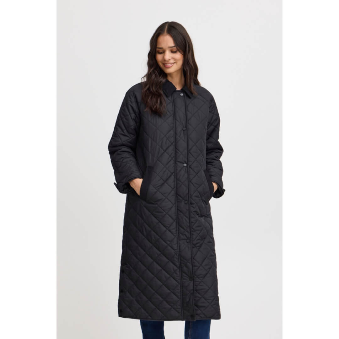 Fransa tikkitakki, musta - Moment.fi