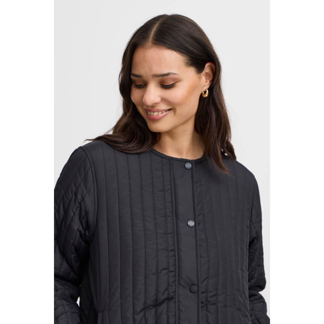 Fransa tikkitakki, musta - Moment.fi