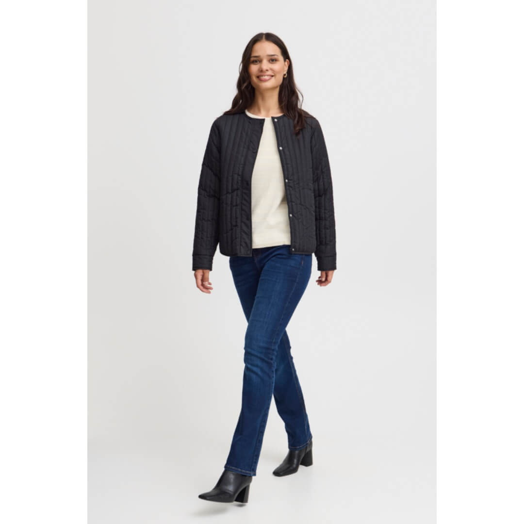 Fransa tikkitakki, musta - Moment.fi