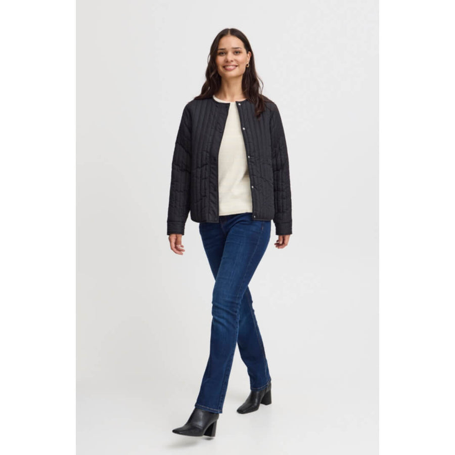 Fransa tikkitakki, musta - Moment.fi