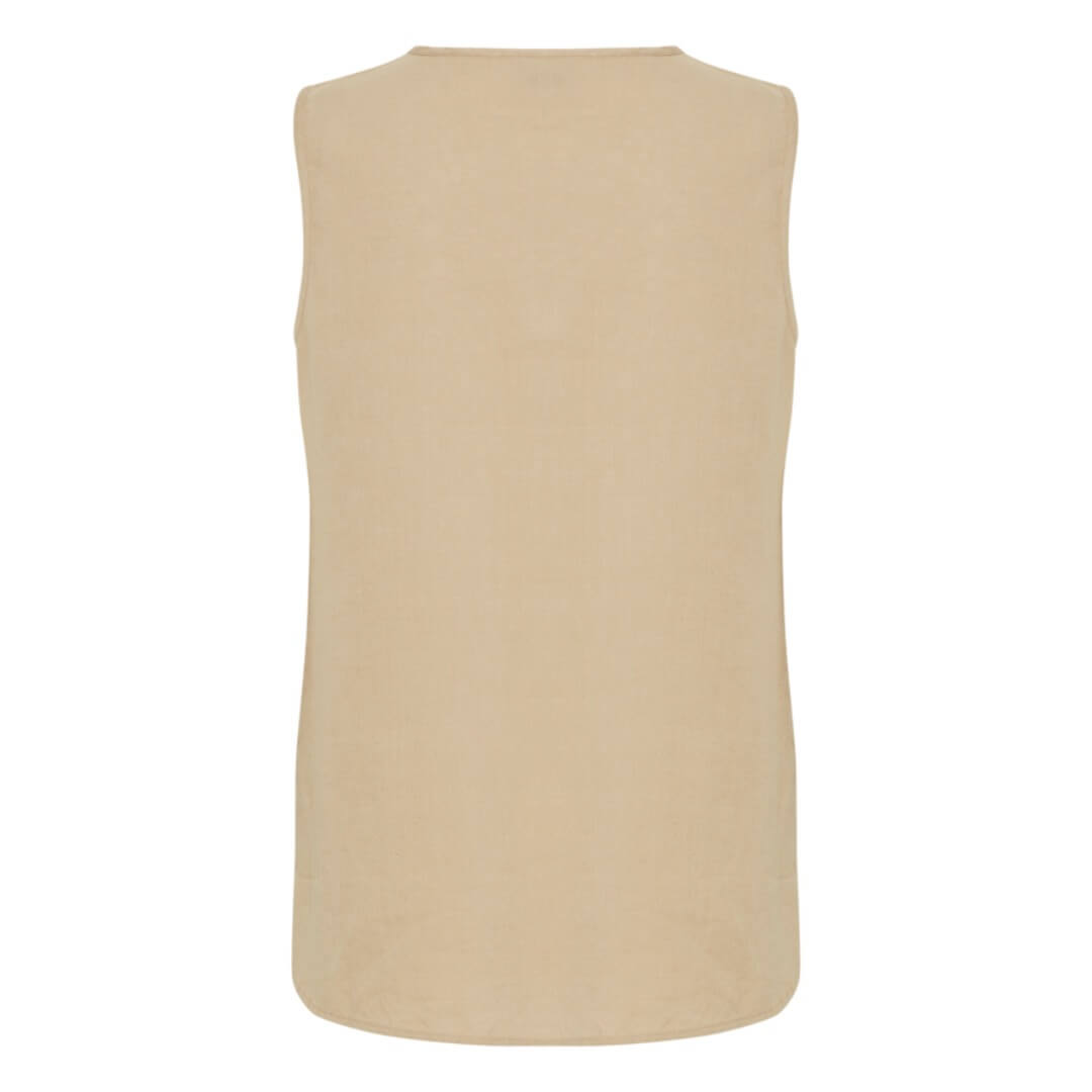 Fransa pellavatoppi, beige - Moment.fi