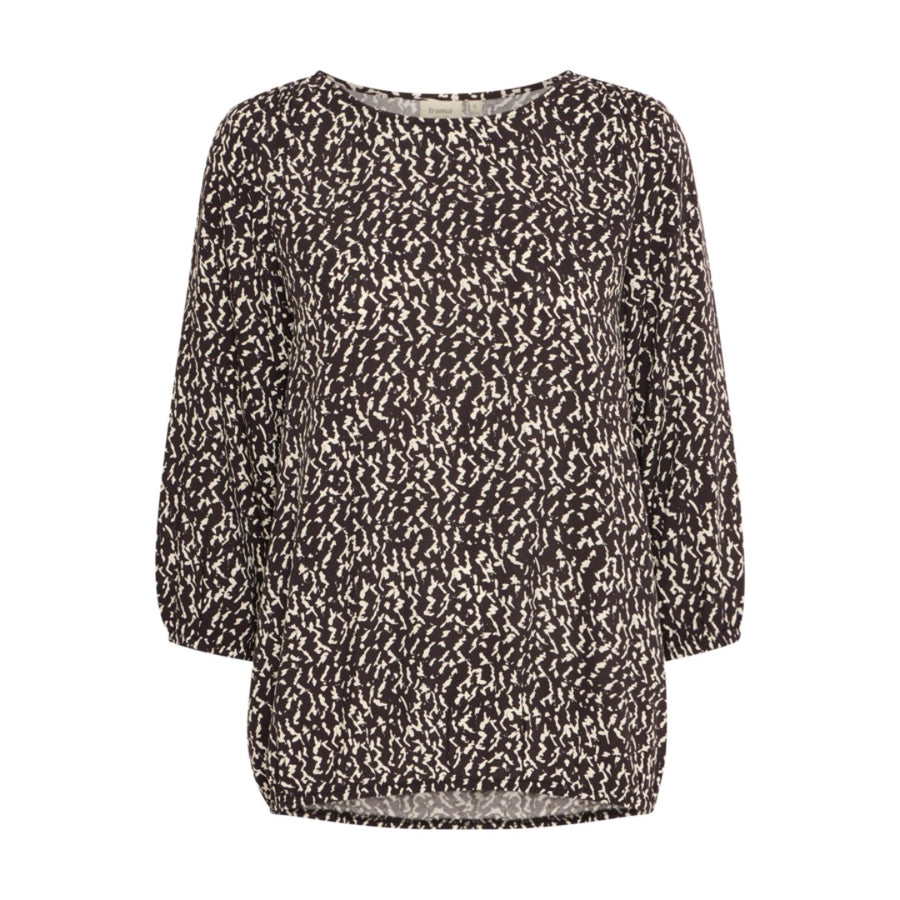 Fransa kuosipaita, ruskea - Moment.fi