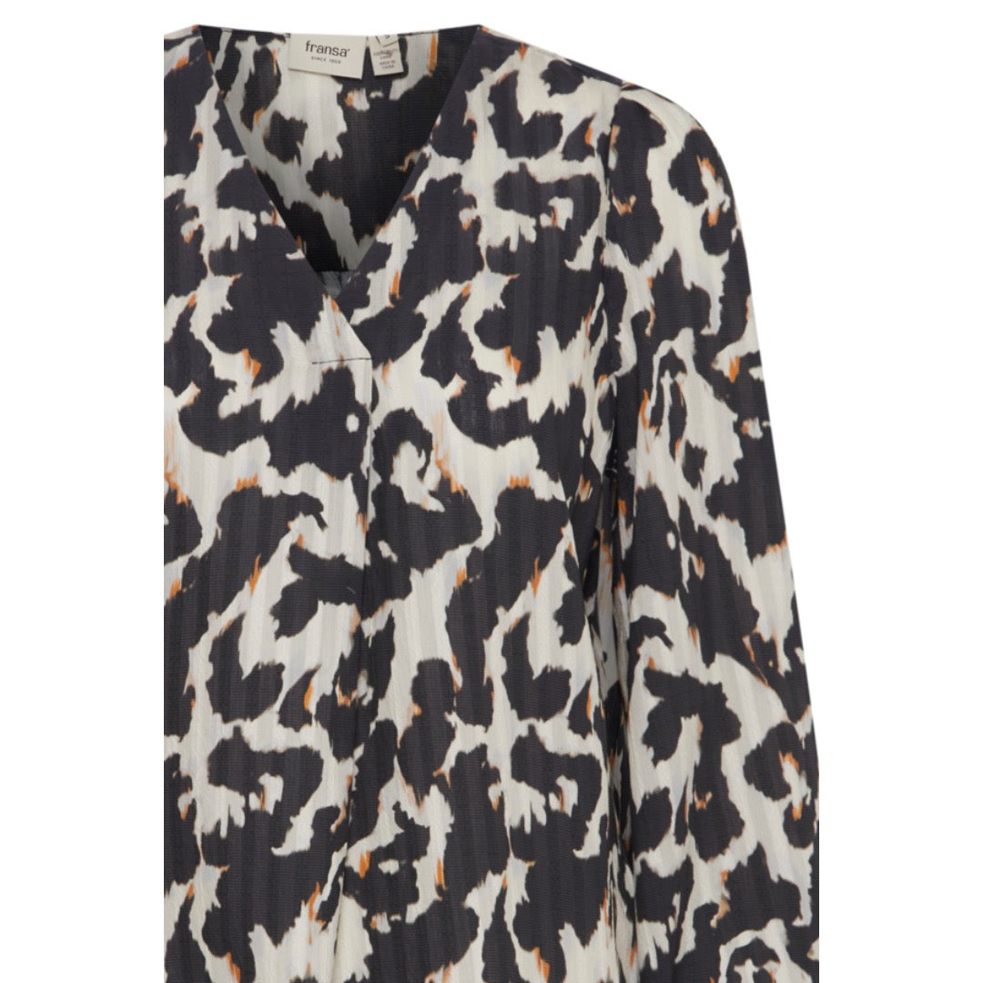 Fransa kuosipaita, musta - Moment.fi