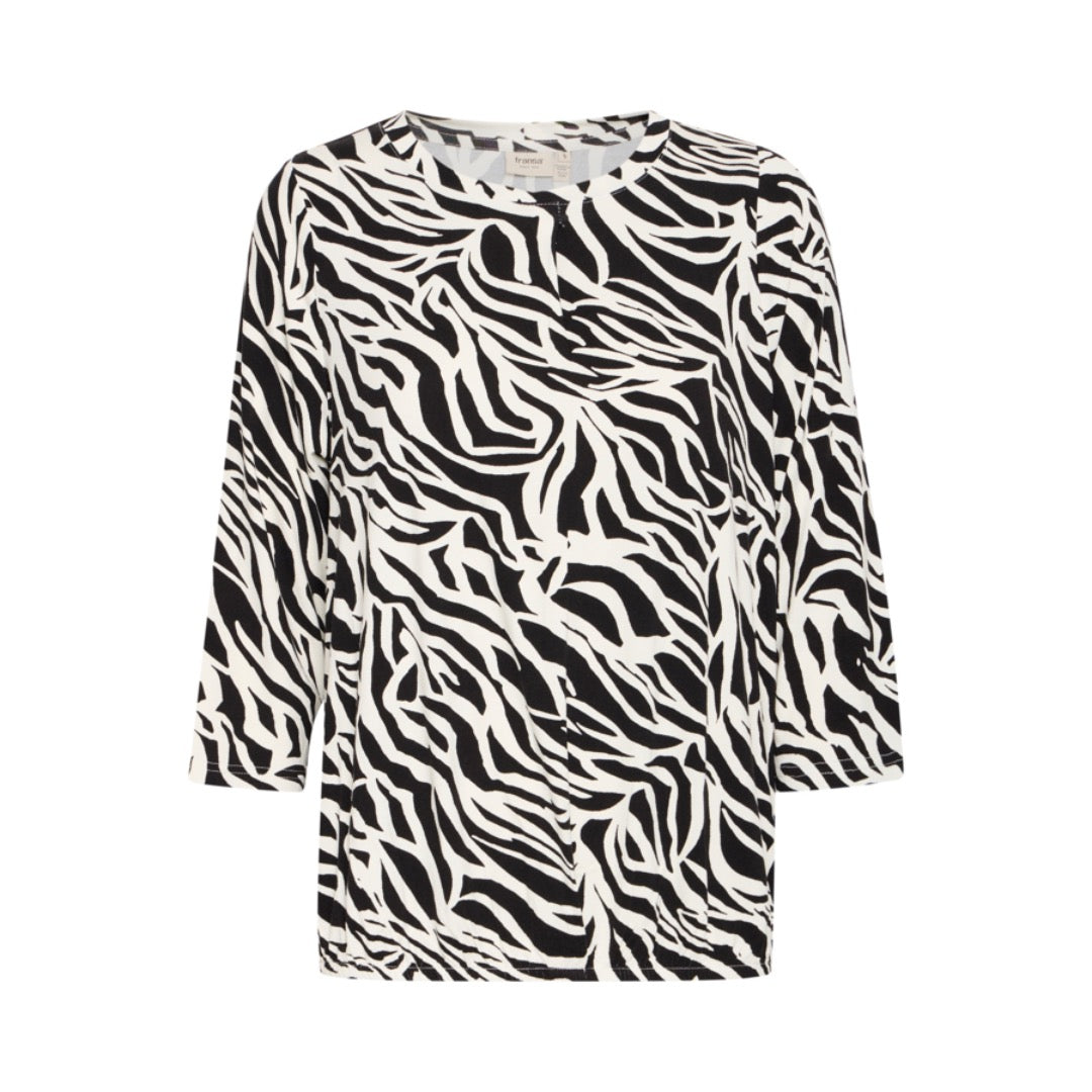 Fransa kuositrikoo 3/4, musta - Moment.fi