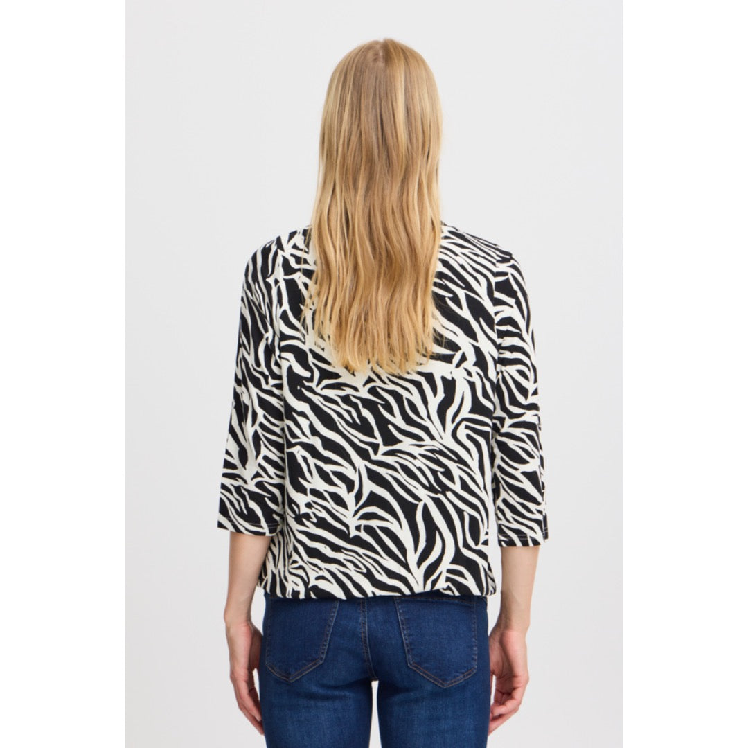 Fransa kuositrikoo 3/4, musta - Moment.fi