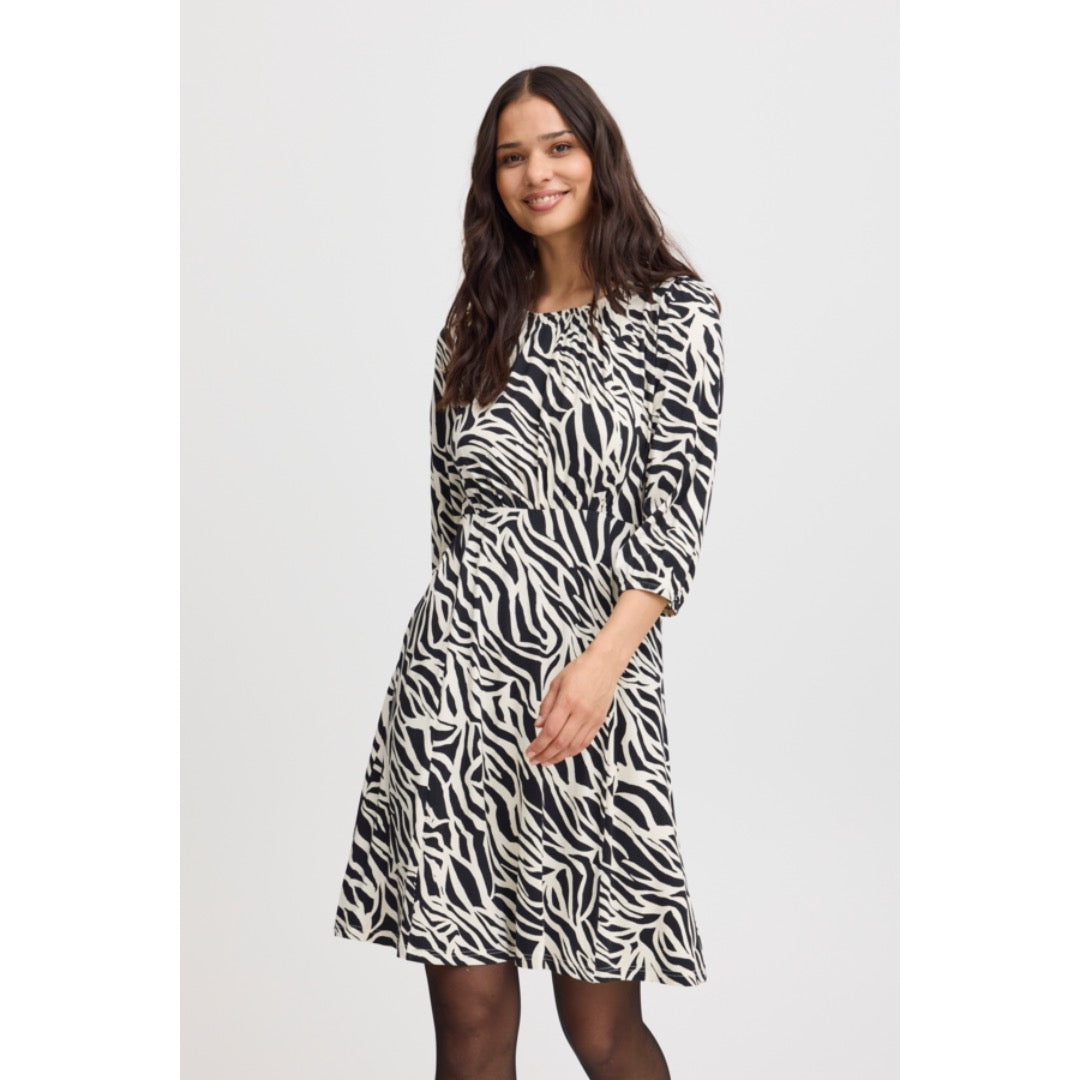 Fransa kuosimekko, musta - Moment.fi