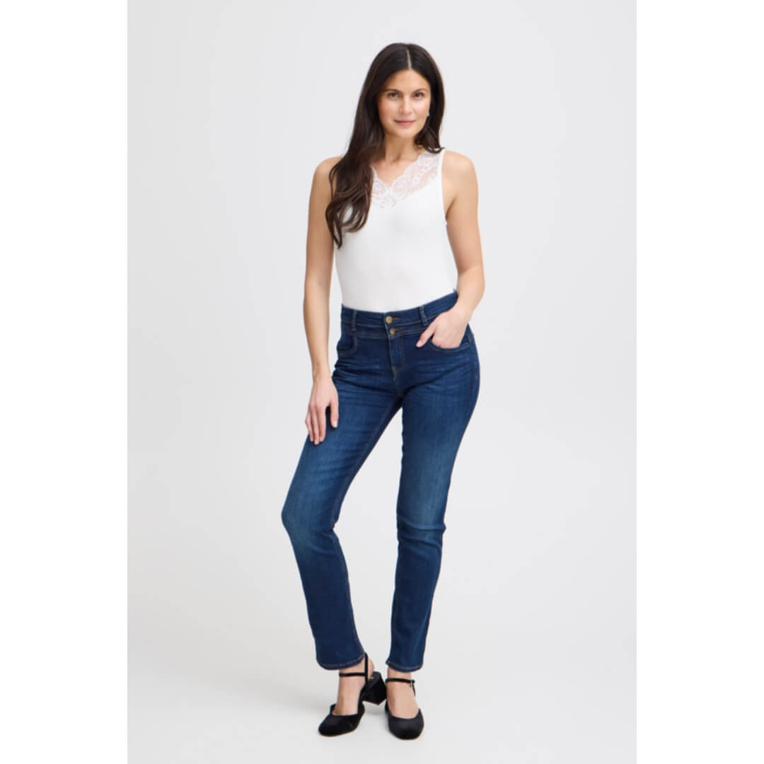 Fransa pitsitoppi, valkoinen - Moment.fi