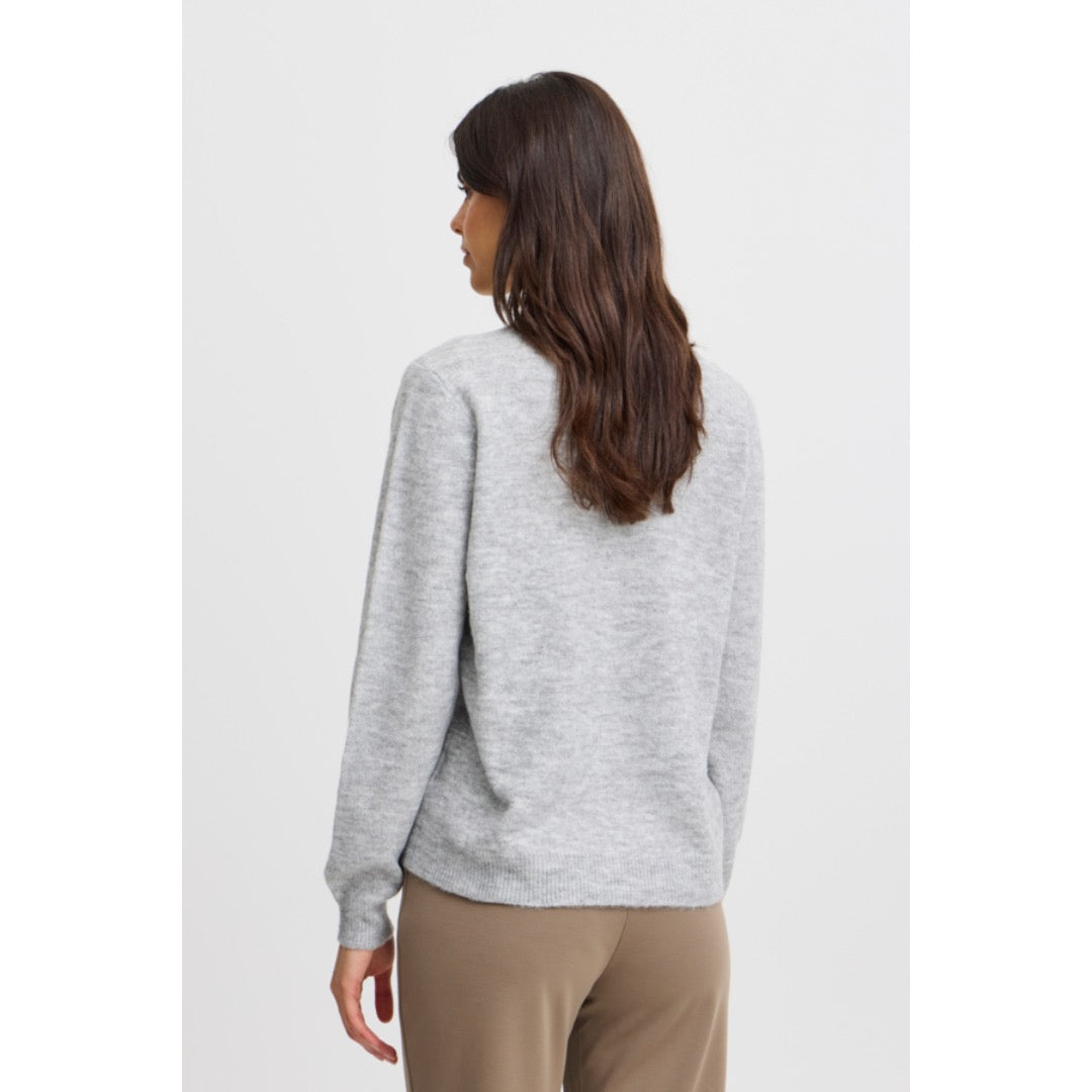 Fransa neuletakki, vaaleanharmaa - Moment.fi