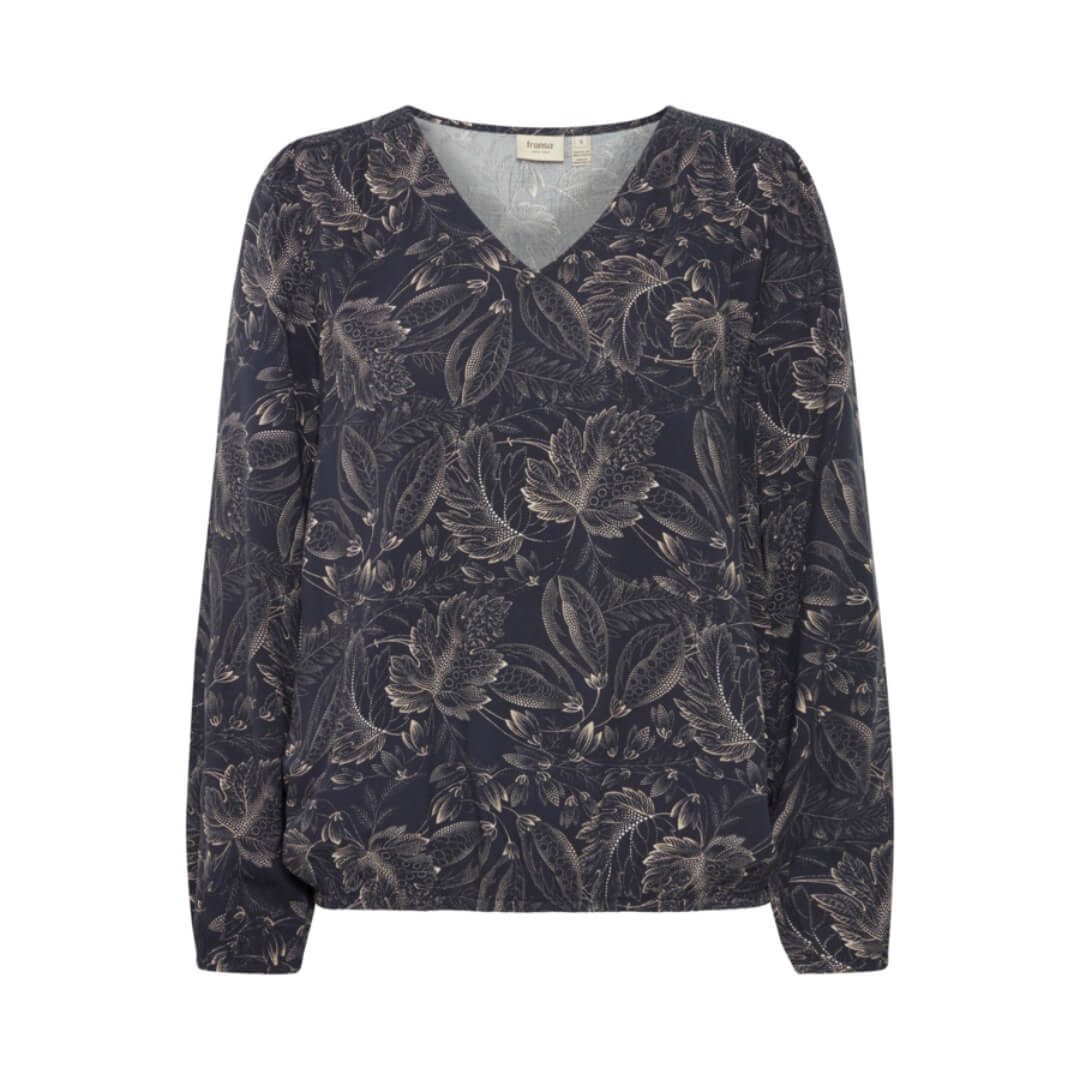 Fransa kuosipaita, tummansininen - Moment.fi