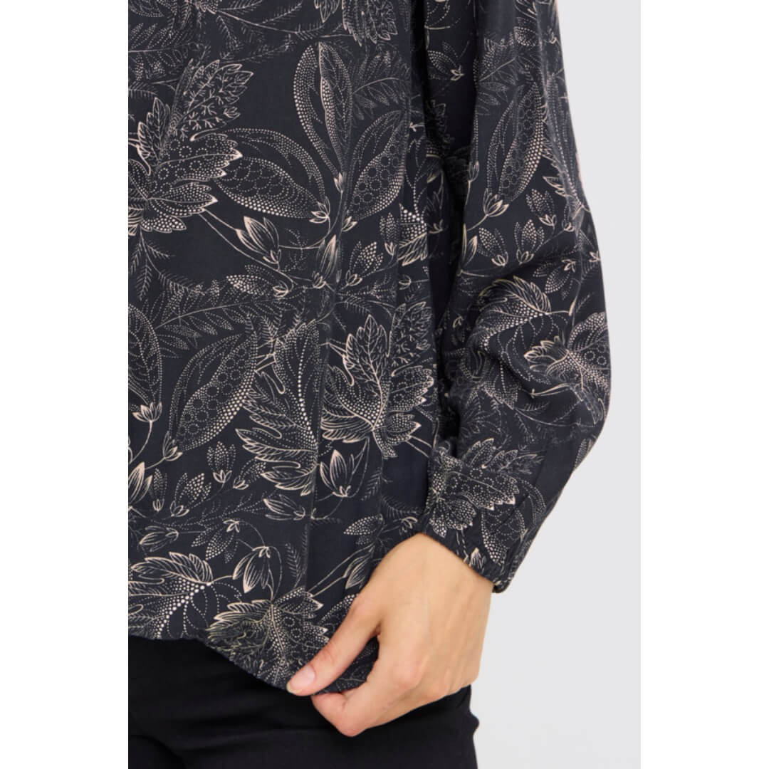 Fransa kuosipaita, tummansininen - Moment.fi