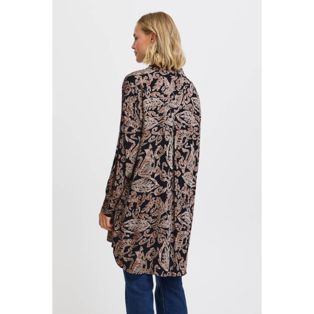 Fransa kuosipaita, musta - Moment.fi