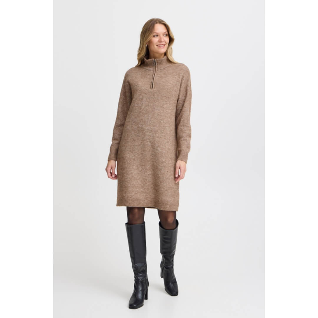 Fransa neulemekko, beige - Moment.fi