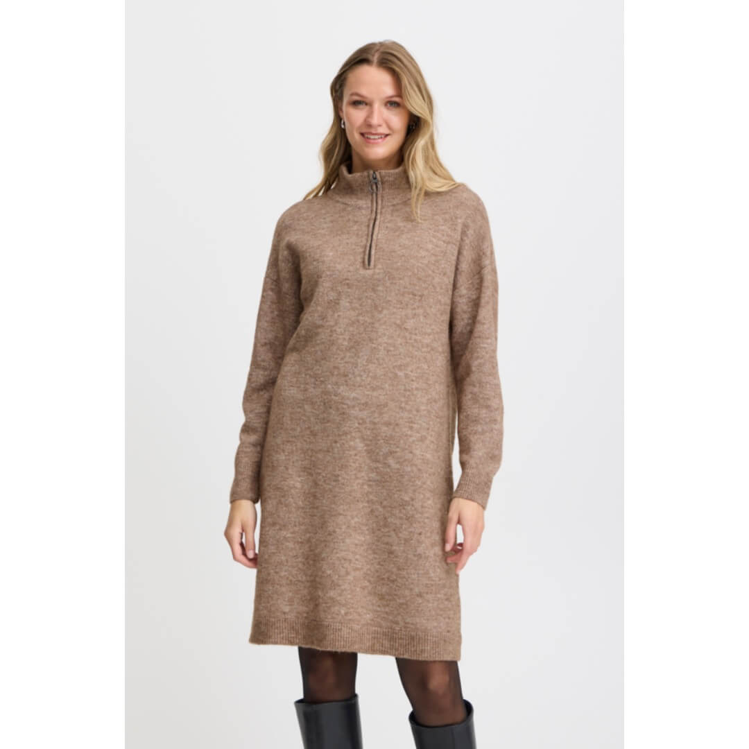 Fransa neulemekko, beige - Moment.fi