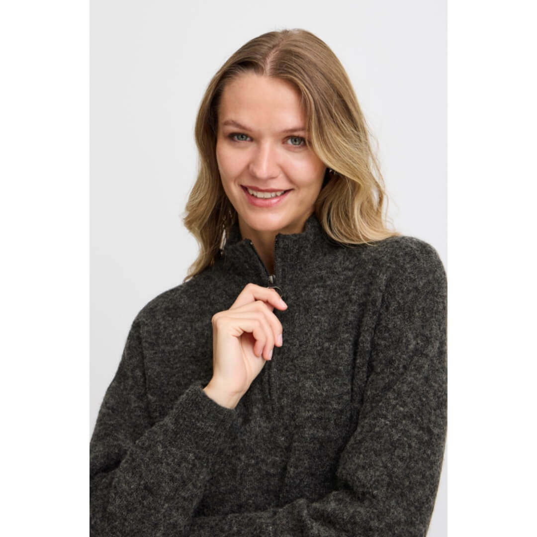 Fransa neulemekko, harmaa - Moment.fi