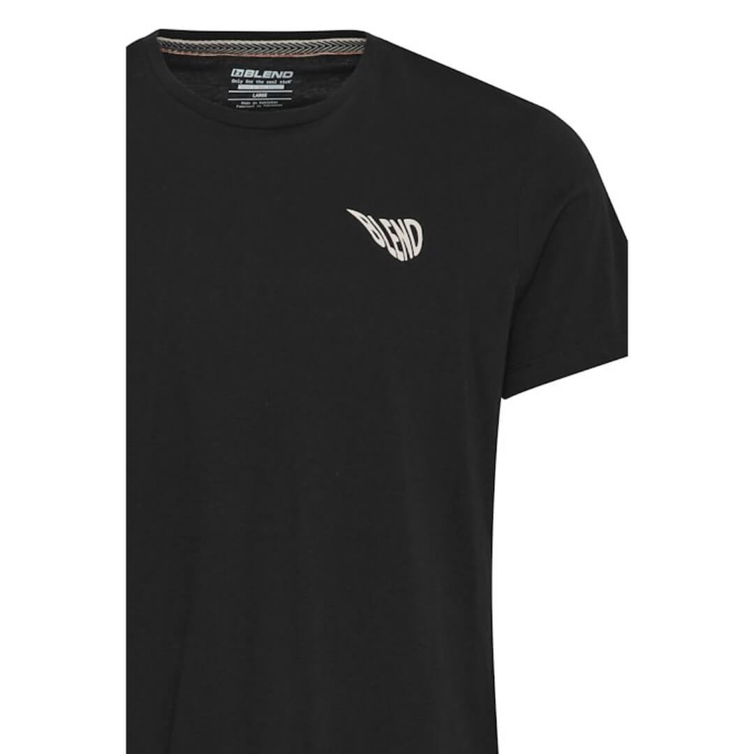 Blend t-paita selkäprintti, musta - Moment.fi