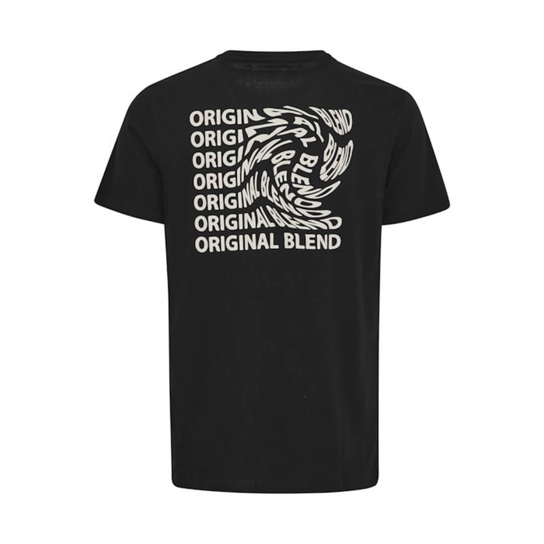 Blend t-paita selkäprintti, musta - Moment.fi