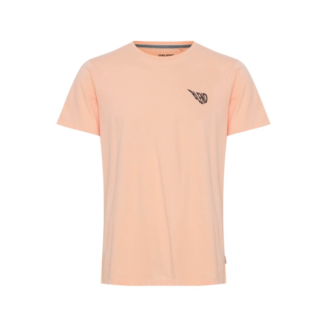 Blend t-paita selkäprintti, oranssi - Moment.fi