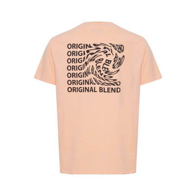 Blend t-paita selkäprintti, oranssi