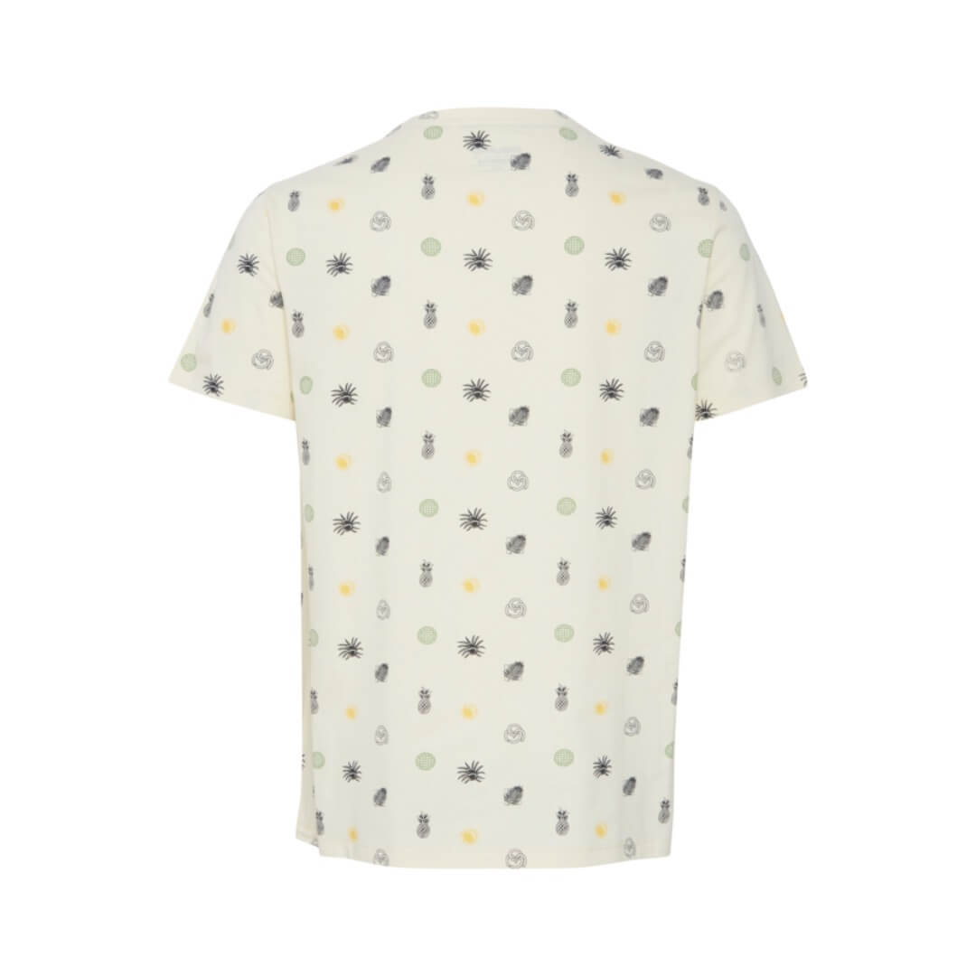 Blend t-paita kuosillinen, vaaleankeltainen - Moment.fi