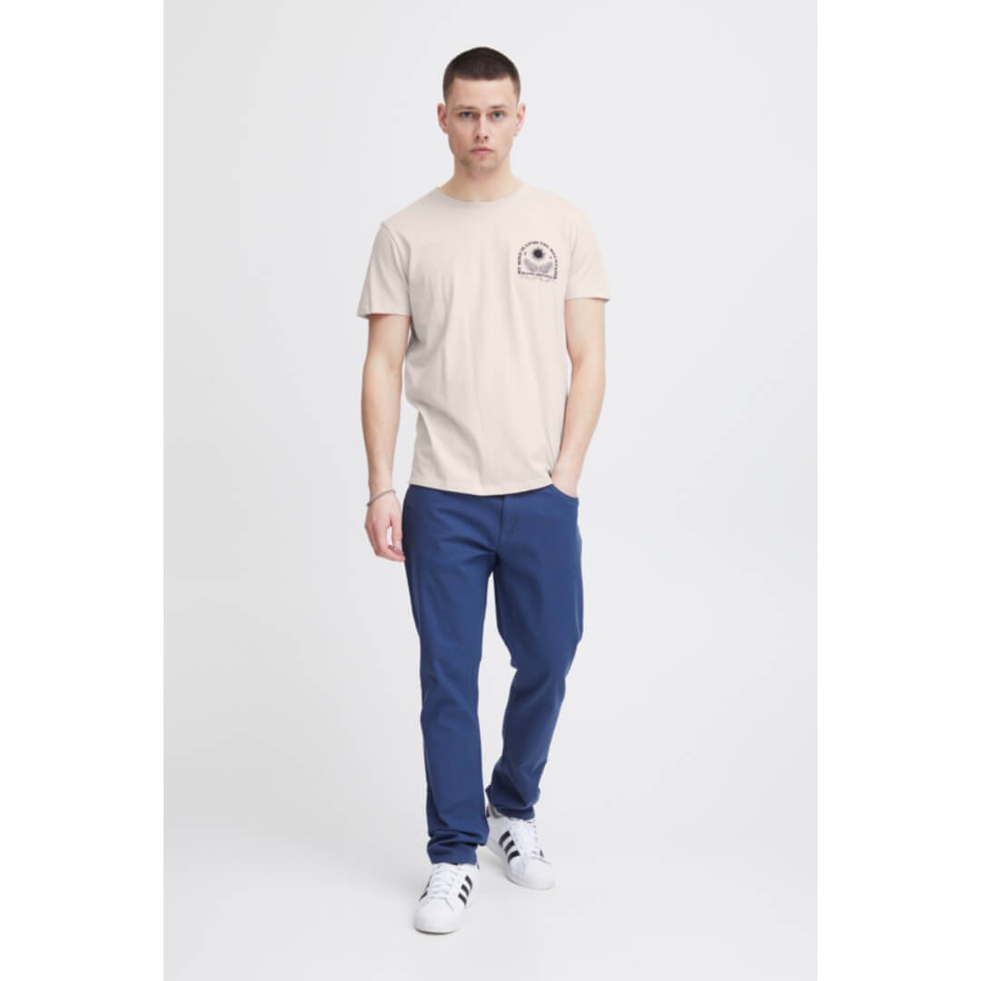 Blend t-paita selkäprintti, vaaleanpunainen - Moment.fi