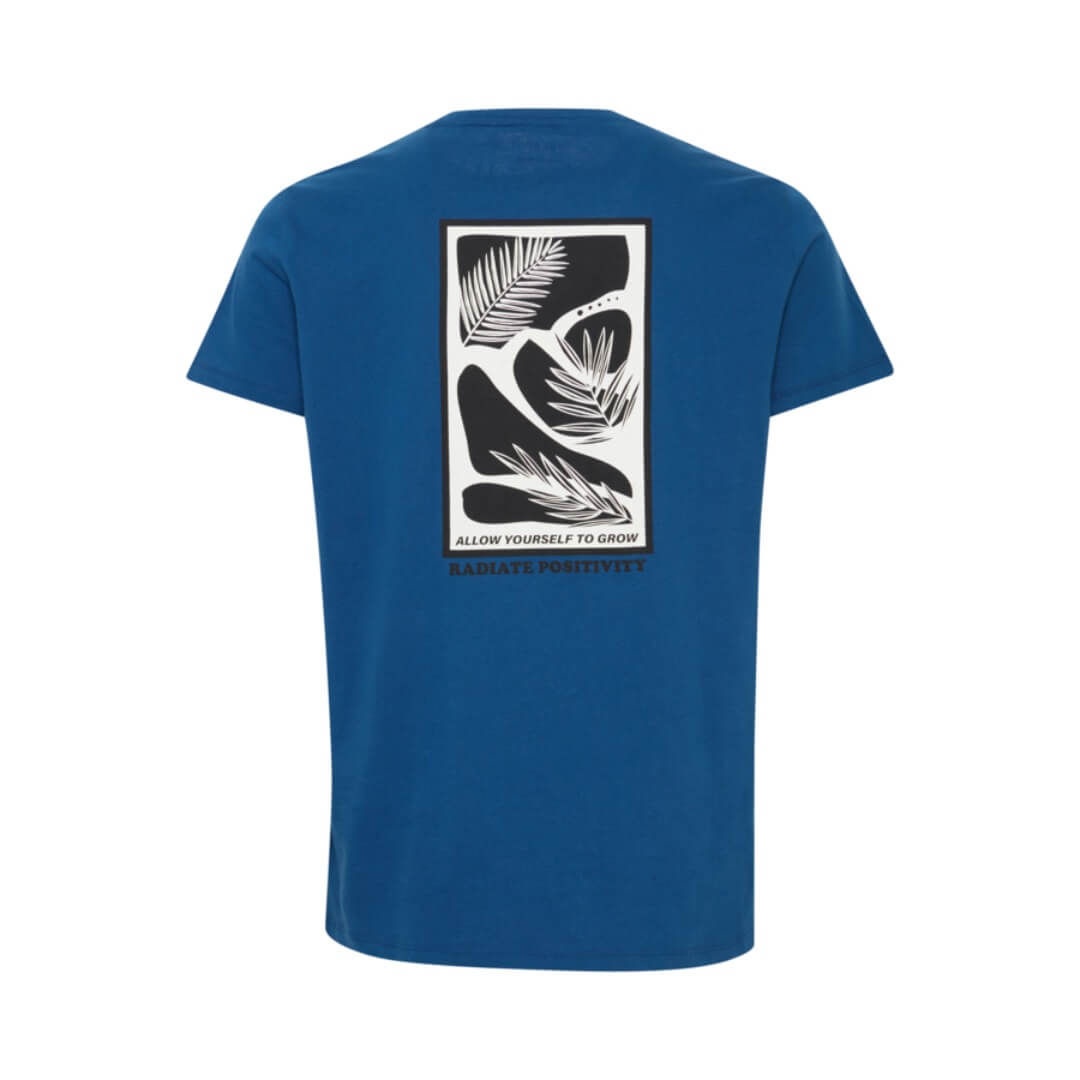 Blend t-paita selkäprintti, keskisininen - Moment.fi