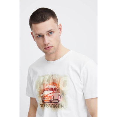 Blend t-paita printti, luonnonvalkoinen