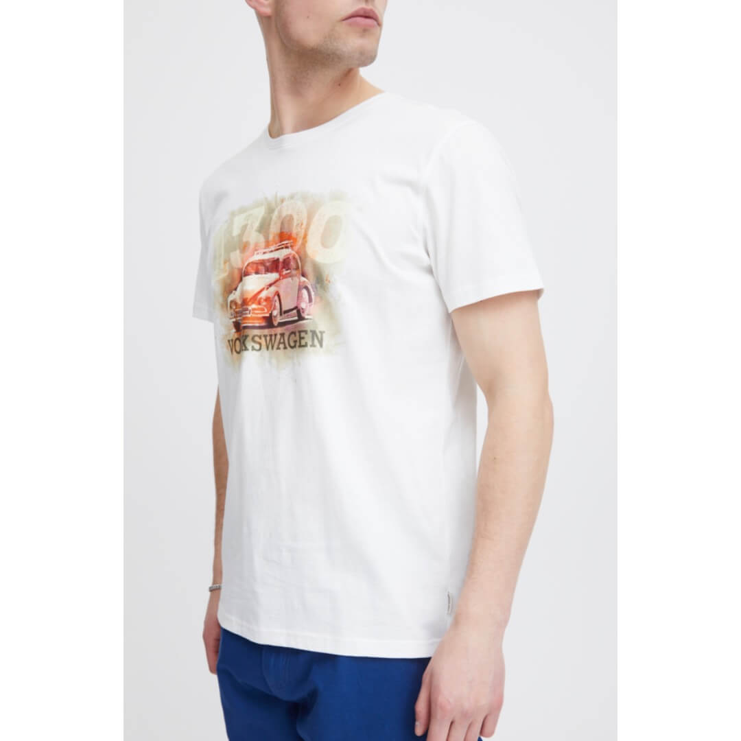 Blend t-paita printti, luonnonvalkoinen - Moment.fi