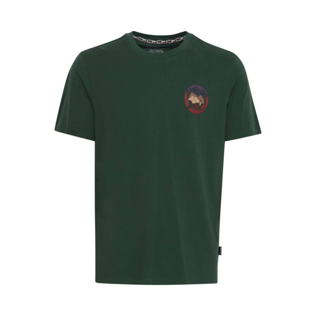 Blend t-paita rintaprintti, vihreä - Moment.fi