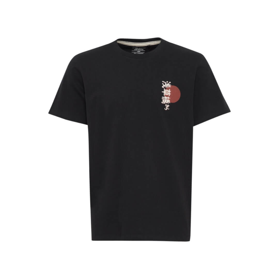 Blend t-paita rintaprintti, musta - Moment.fi