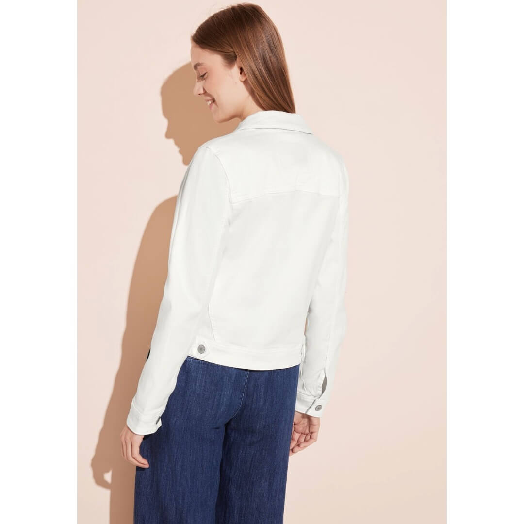 Street One farkkutakki, valkoinen - Moment.fi