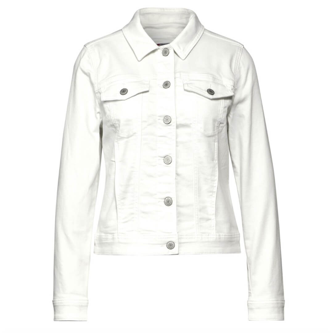 Street One farkkutakki, valkoinen - Moment.fi