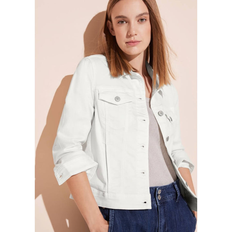 Street One farkkutakki, valkoinen - Moment.fi