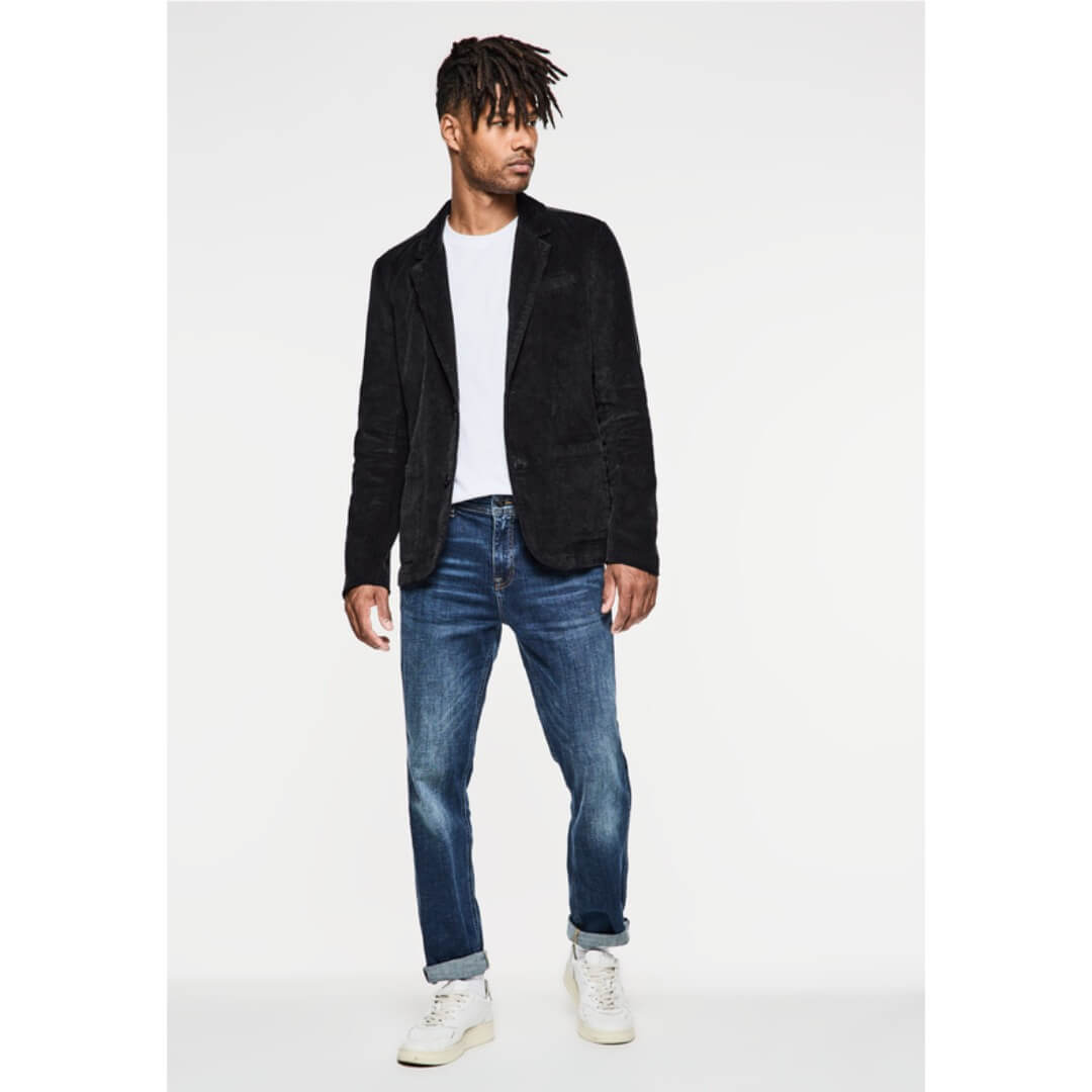 Street One samettiblazer, tummanharmaa - Moment.fi