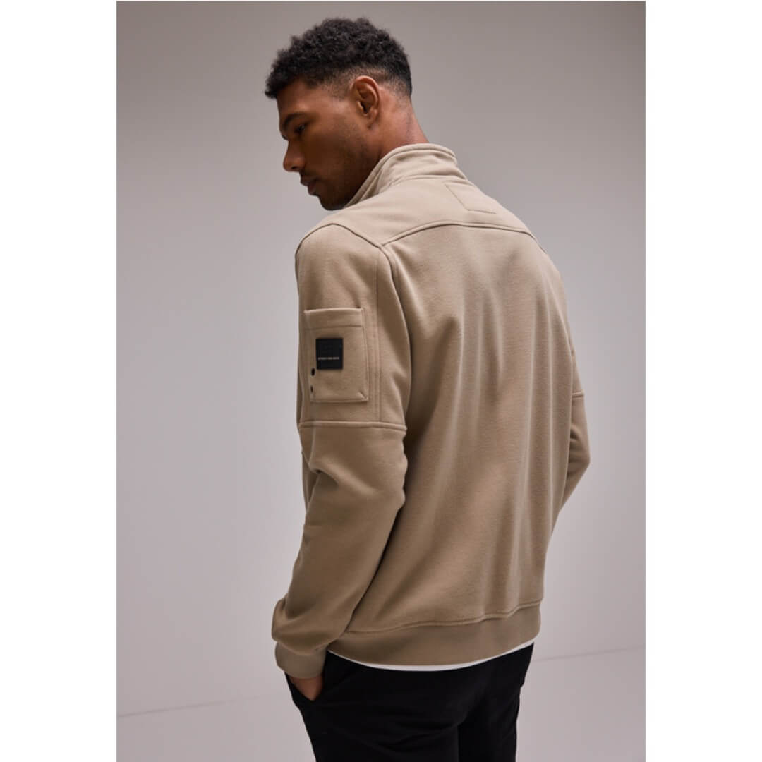 Street One collegetakki, beige - Moment.fi