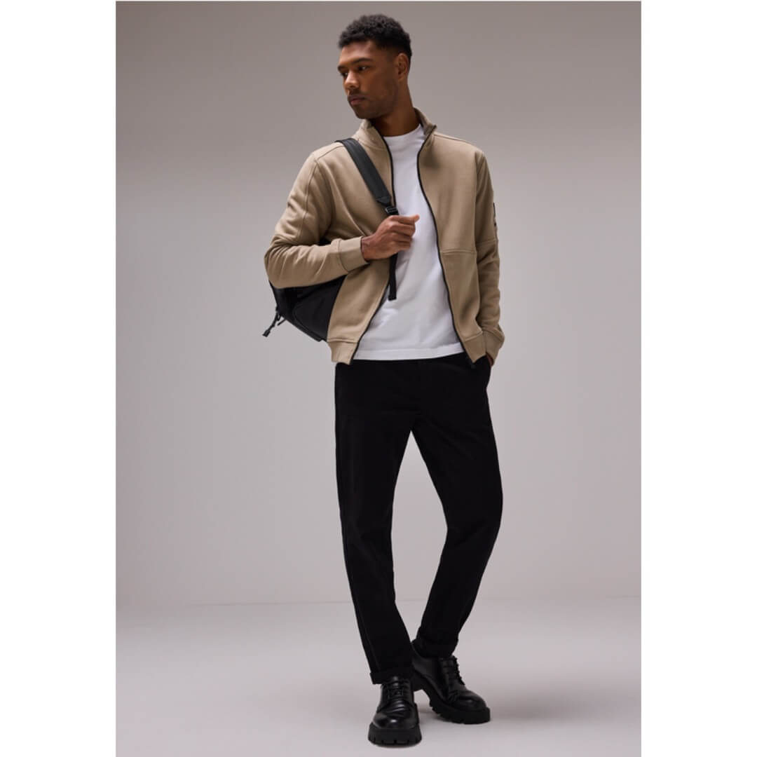 Street One collegetakki, beige - Moment.fi