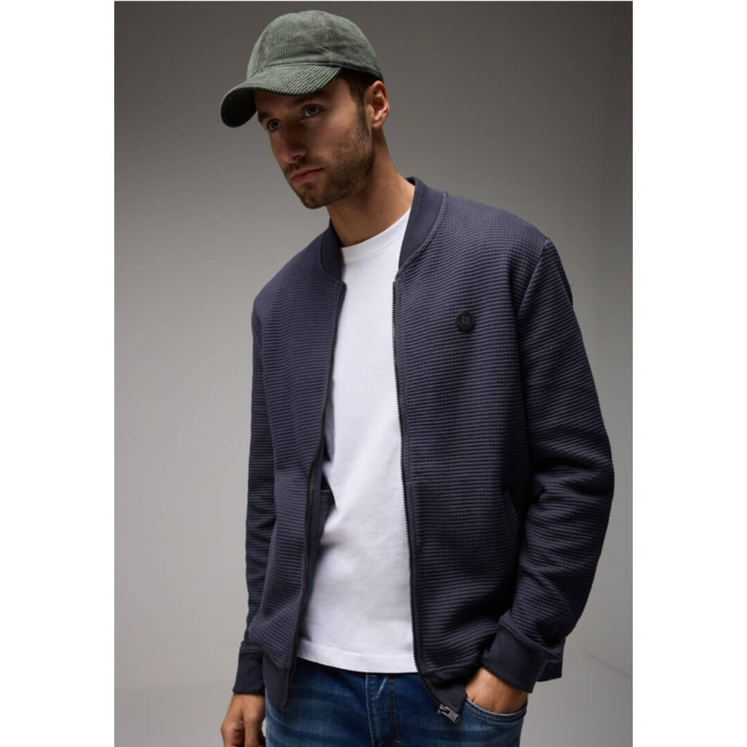 Street One neuletakki, tummansininen - Moment.fi