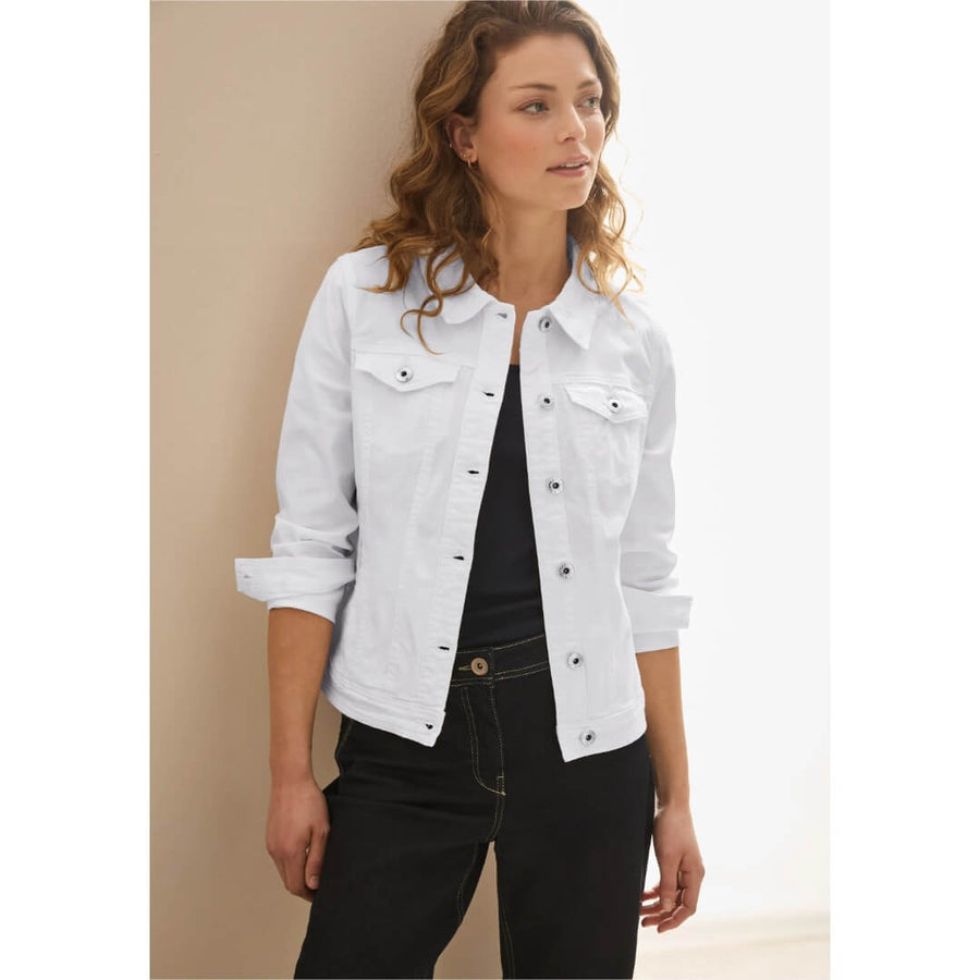 Cecil farkkutakki, valkoinen - Moment.fi