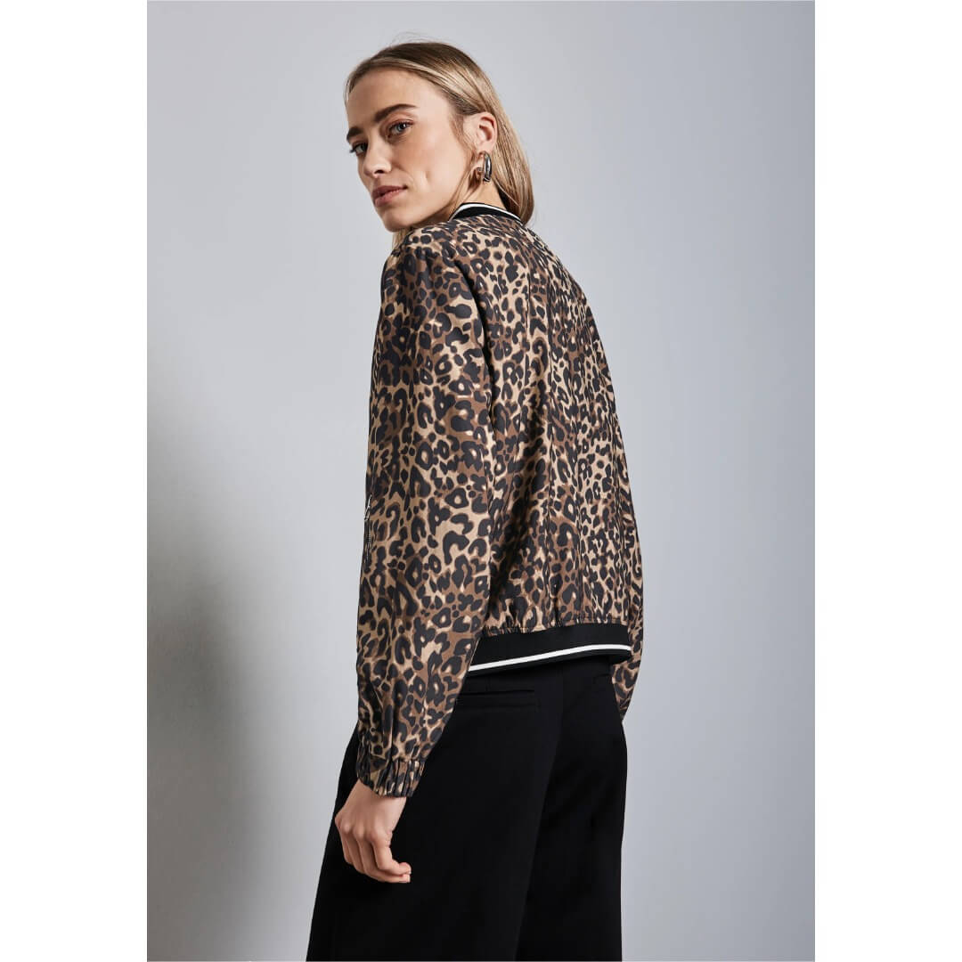 Street One bomberjakku Leo, musta - Moment.fi