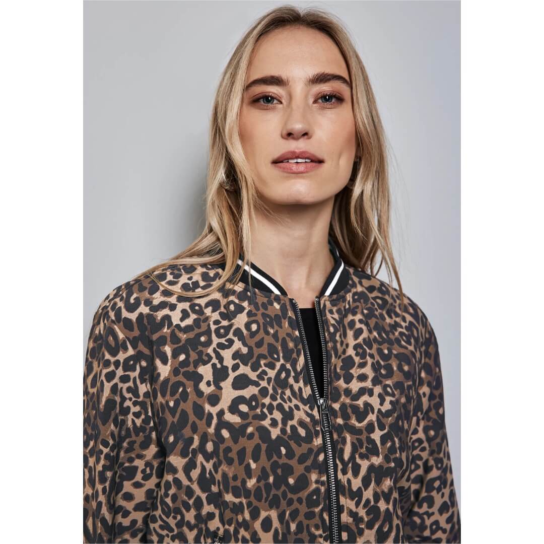 Street One bomberjakku Leo, musta - Moment.fi