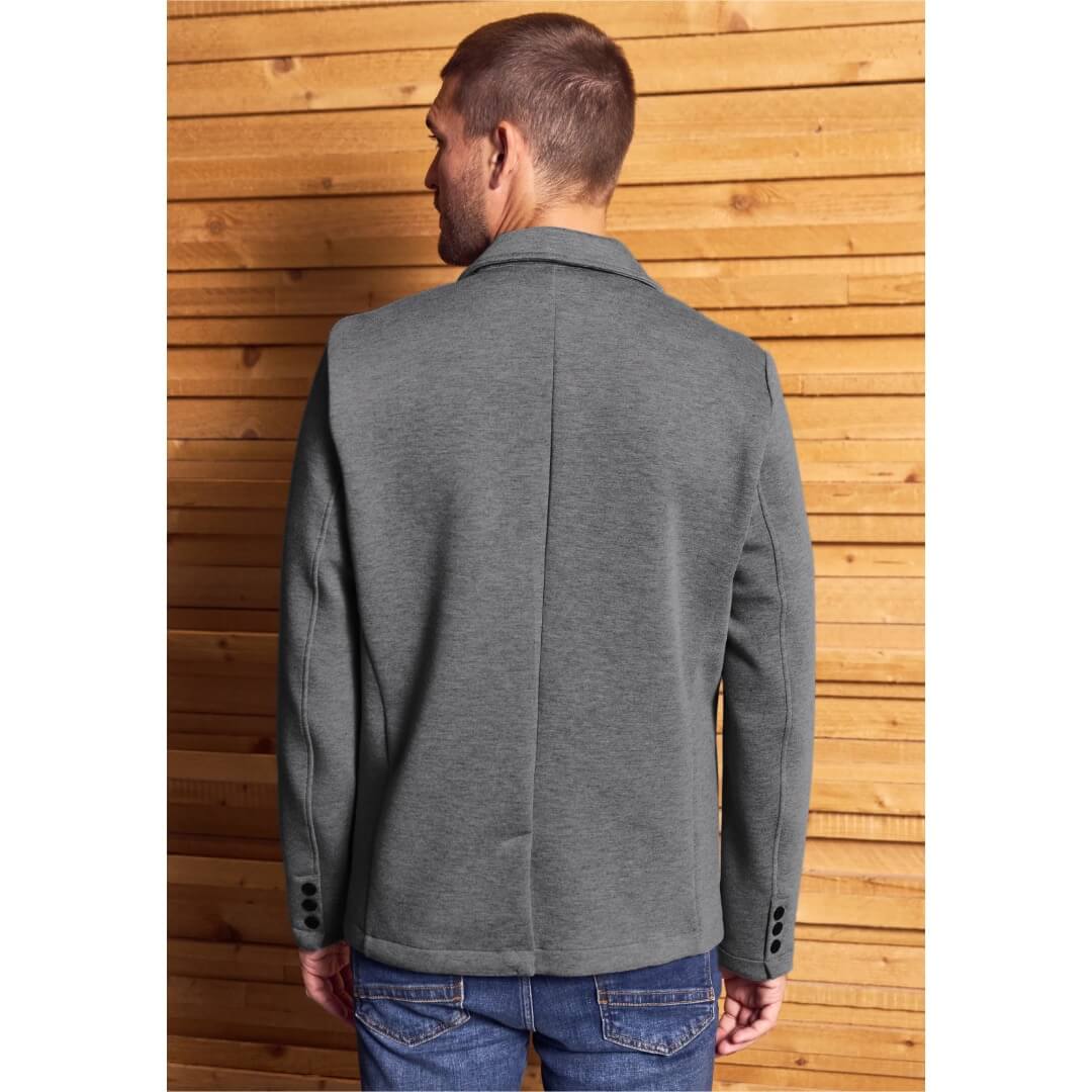 Street One jersey blazer. vaaleanharmaa - Moment.fi